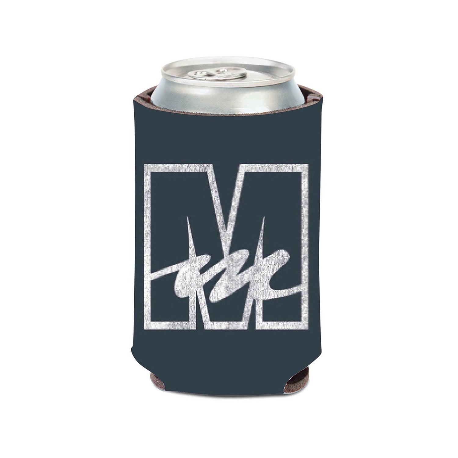 Mecum Auctions Navy Can Cooler - Front View