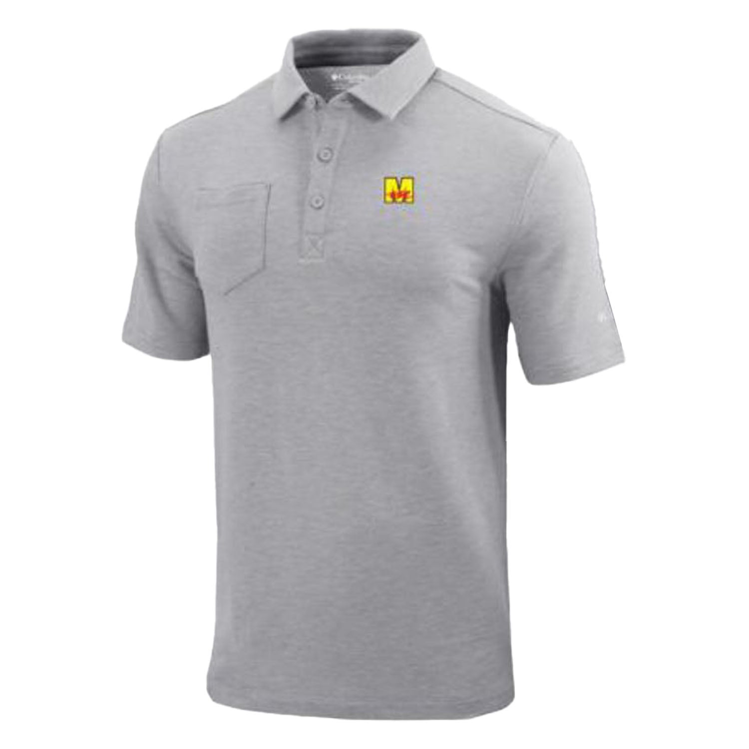 Mecum Auctions Gray Columbia Polo - Front View