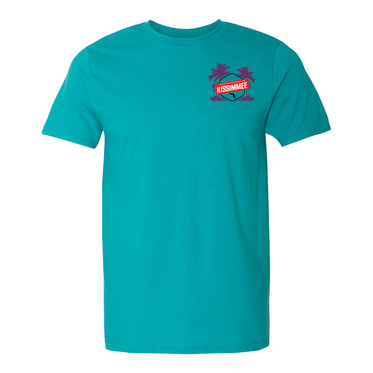 Mecum Auctions Jade Dome Kissimmee Youth Event T-Shirt - Front View