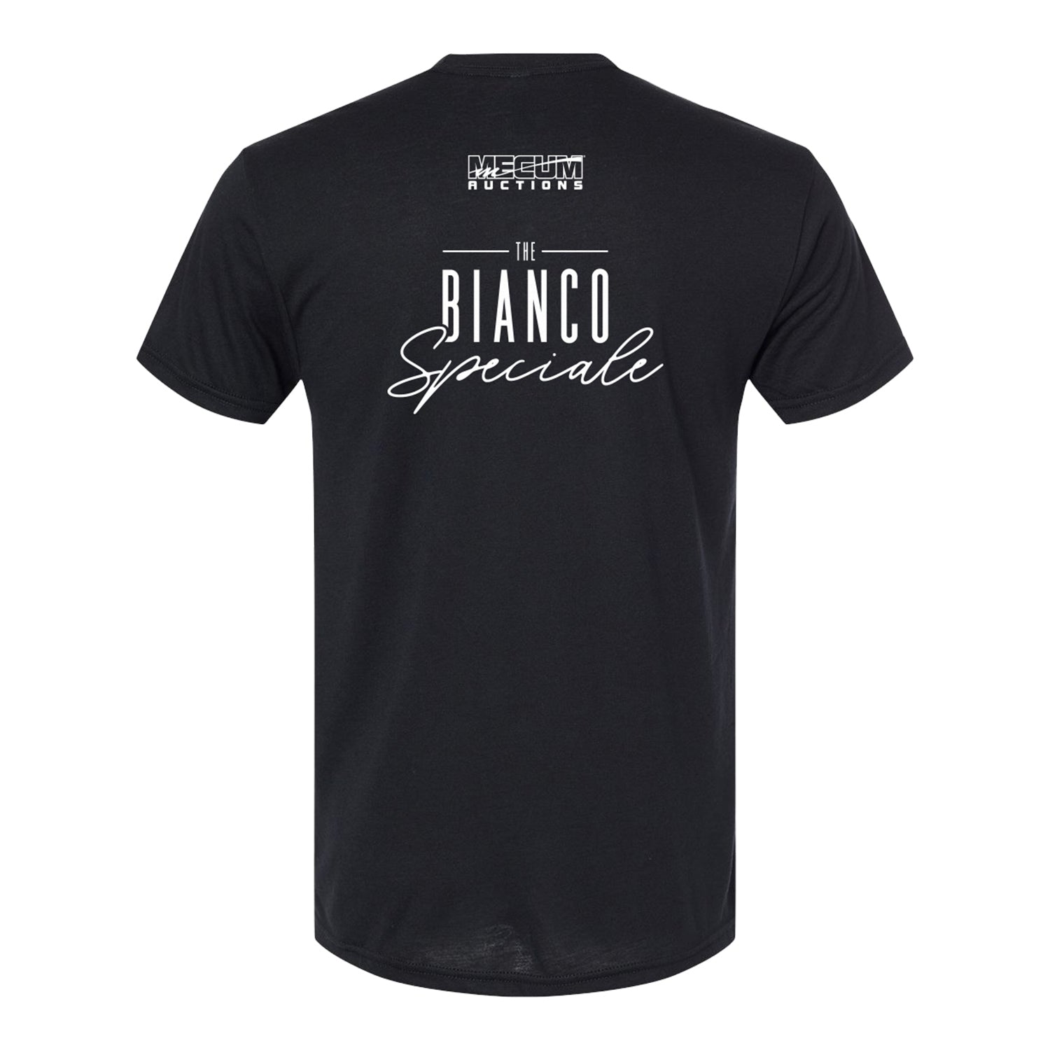 Mecum Auctions Bianco Speciale Ferrari T-Shirt - Front View