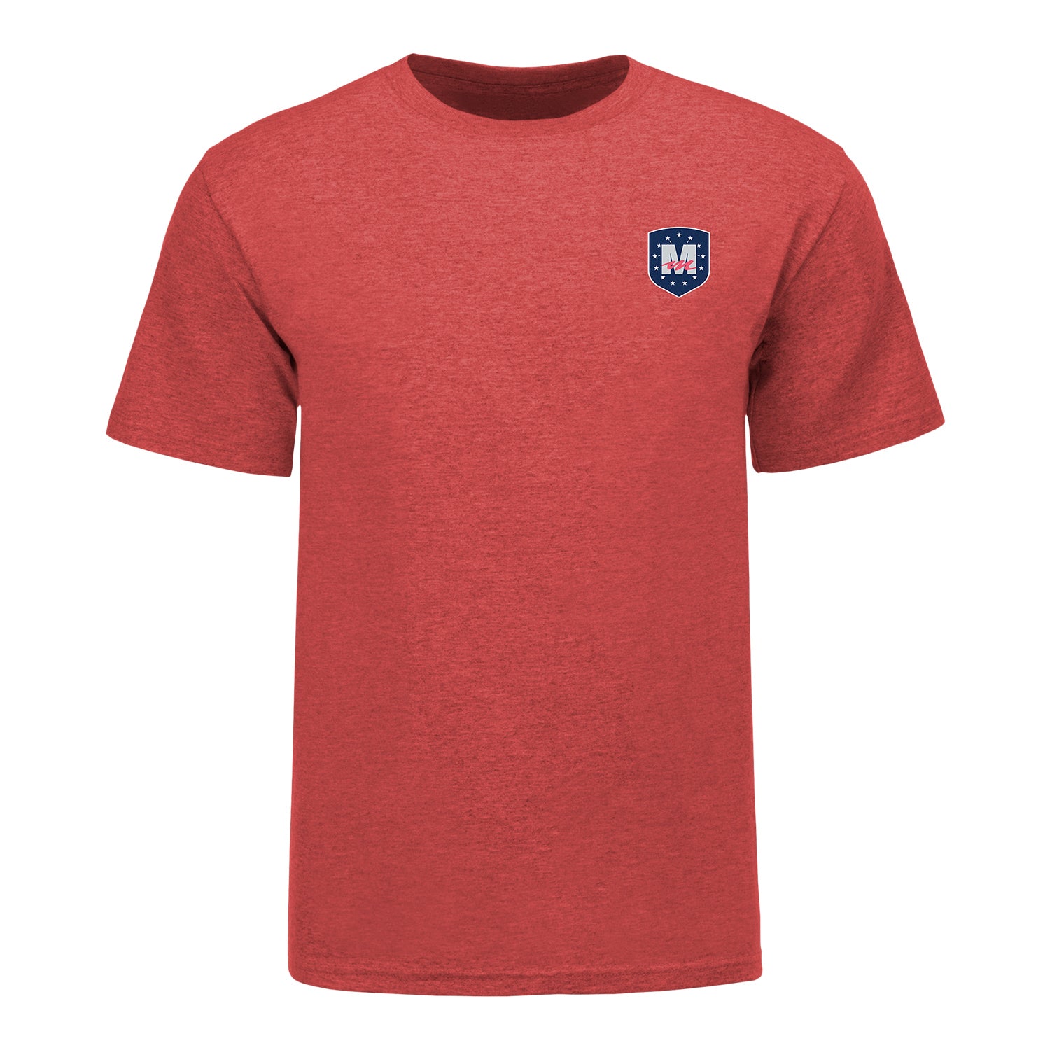 Mecum Auctions 2026 Indianapolis Event T-Shirt in Red - Back View