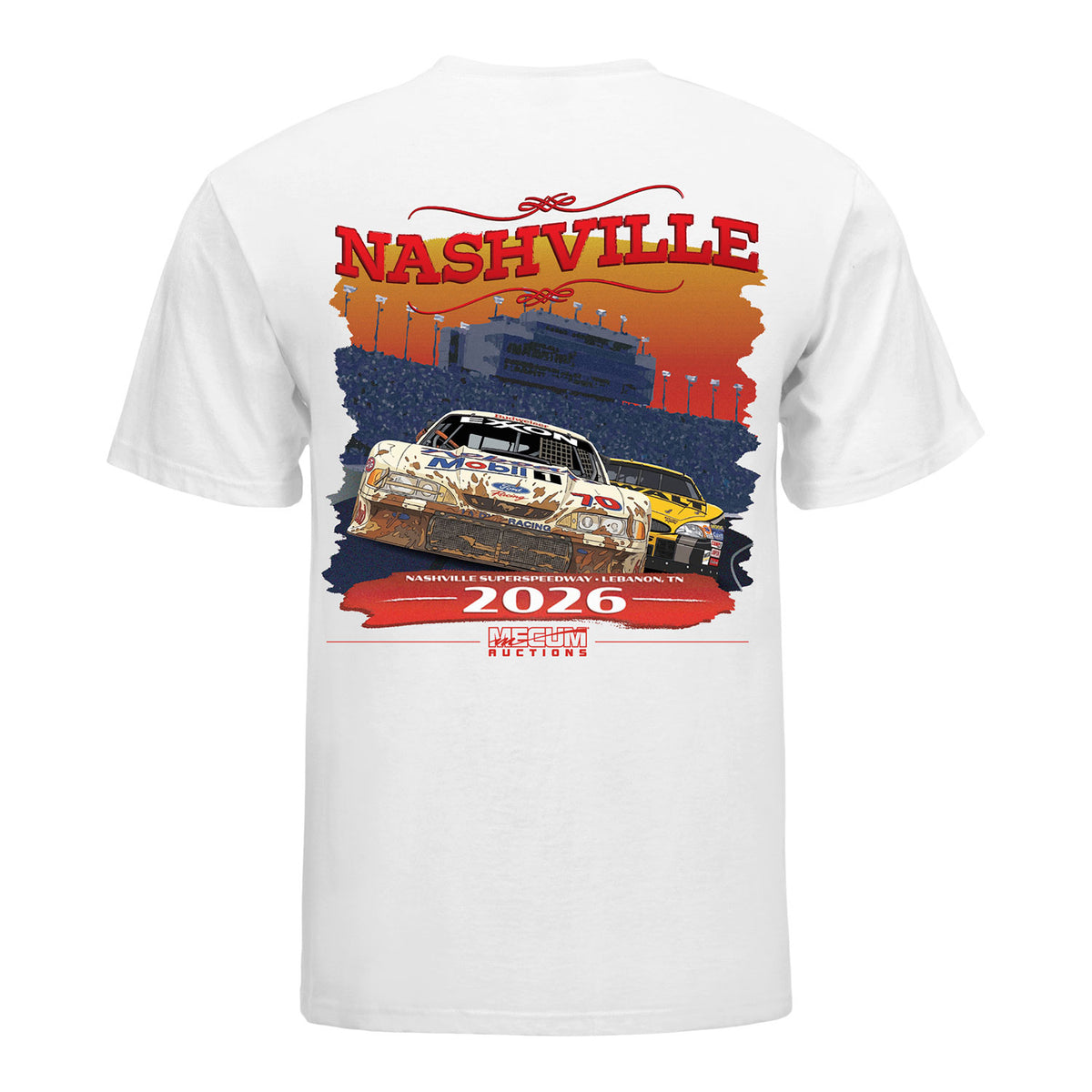 2026 MECUM Nashville Stockcar Event Shirt