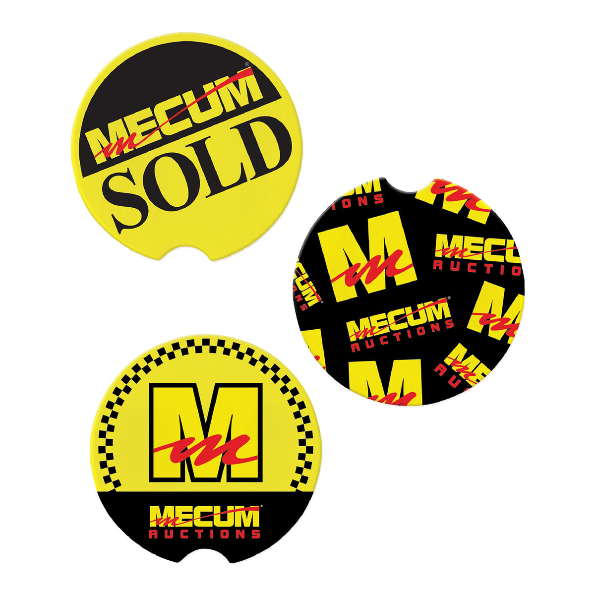 Mecum Auction Car Coaster Set