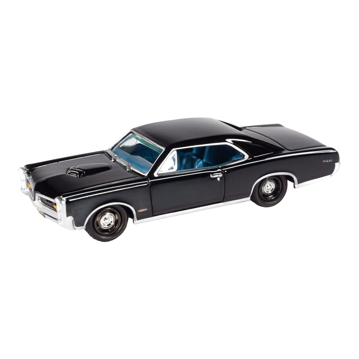 Mecum Auctions '66 Pontiac GTO Black 1:64 Die-Cast - Close Up View