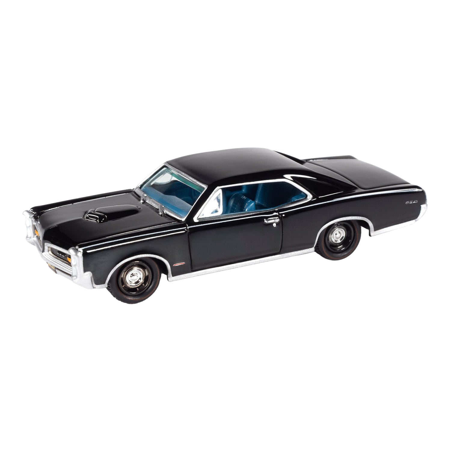 Mecum Auctions '66 Pontiac GTO Black 1:64 Die-Cast - Close Up View