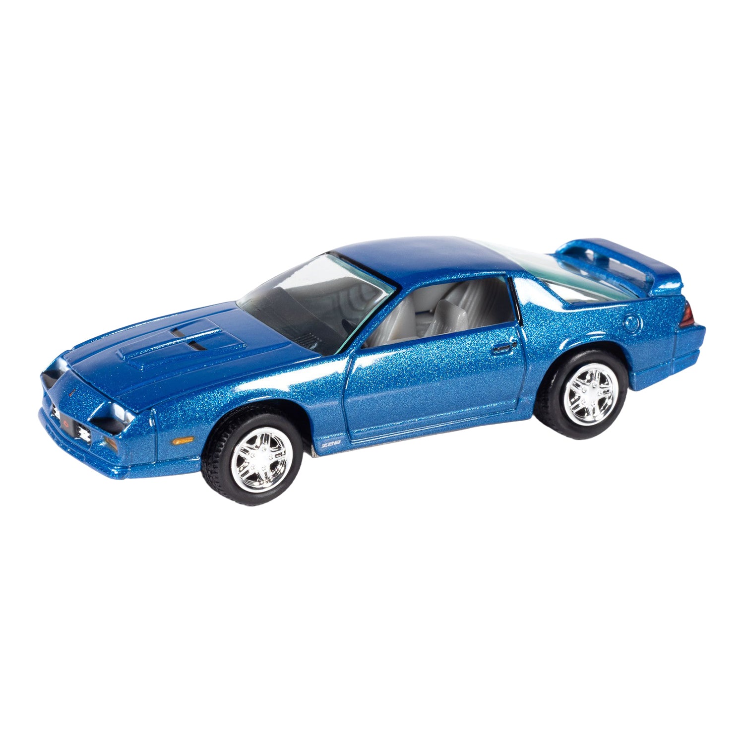 Mecum Auctions '92 Chevy Camaro Z28 Blue 1:64 Die-Cast - Front View