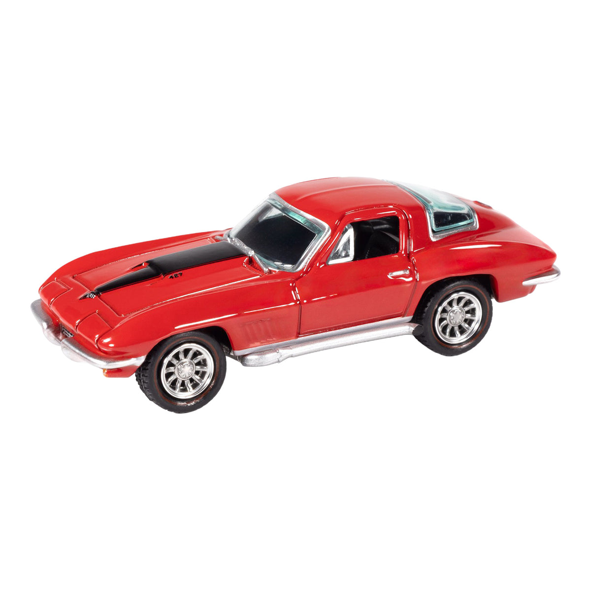 Mecum Auctions '67 Chevy Corvette Red 1:64 Die-Cast - Front View