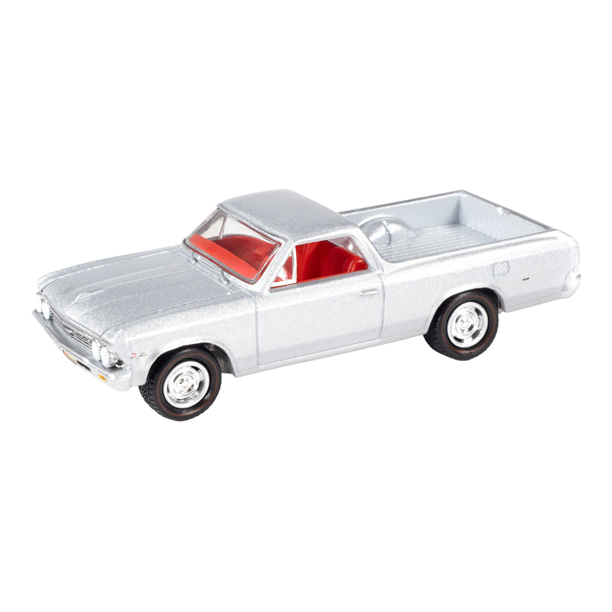 Mecum Auctions '66 Chevy El Camino Grey 1:64 Die-Cast - Front View