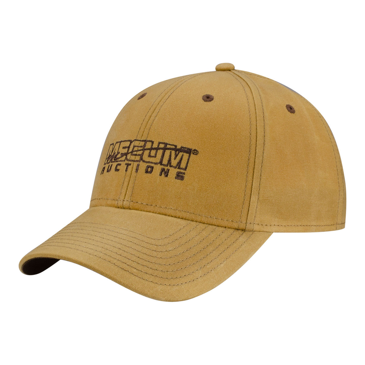 Mecum Auctions Oil Coated Canvas Hat in Tan - Front left View