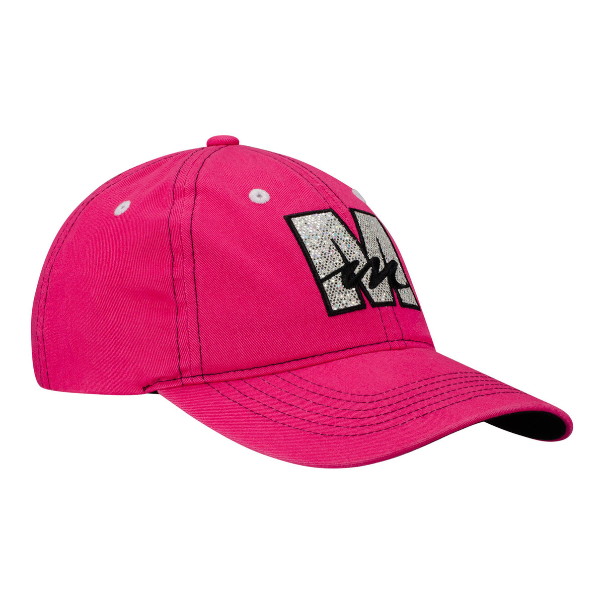 Mecum Auctions Ladies Pink Glitter Hat - Front View