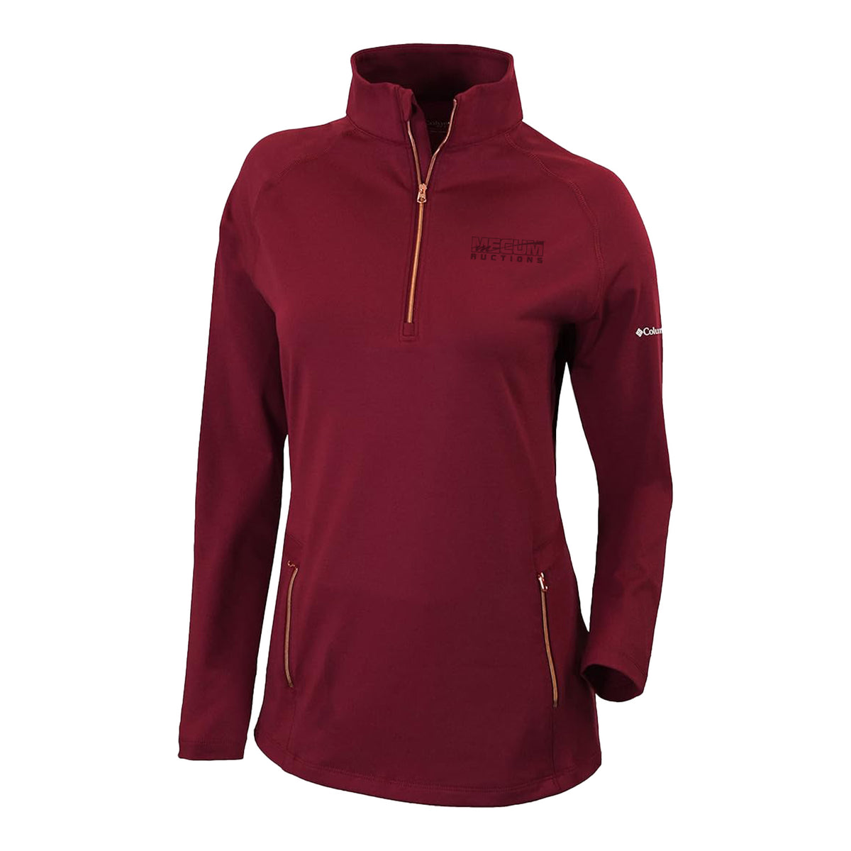 Mecum Auctions Ladies Rose Columbia Quarter Zip