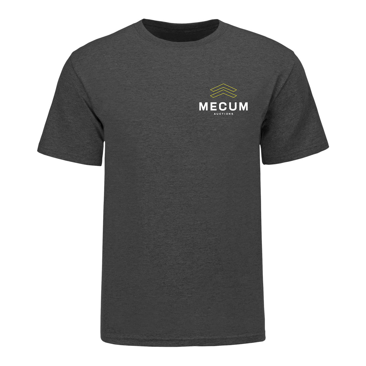 Mecum Art Deco Ladies T-Shirt in Grey - Front View