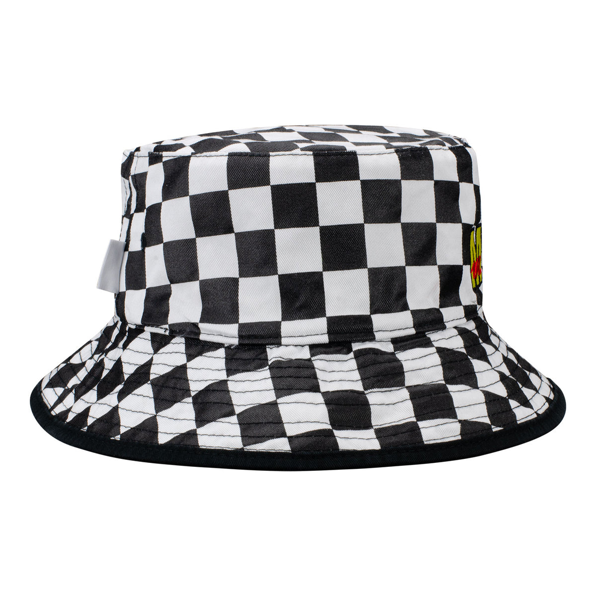 Mecum Auctions Black Reversible Bucket Hat - Back View