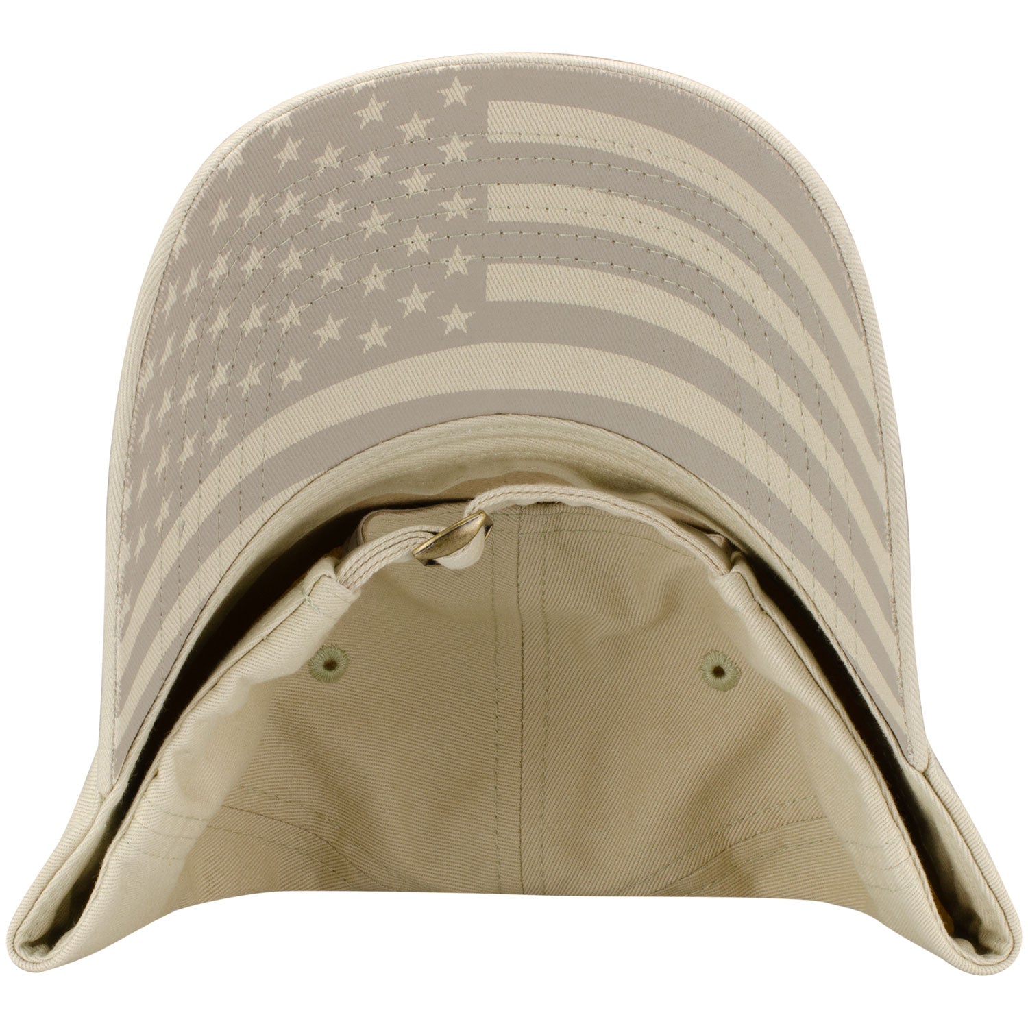 Mecum Auction Military Tan Slouch Hat - Angled Left Side View