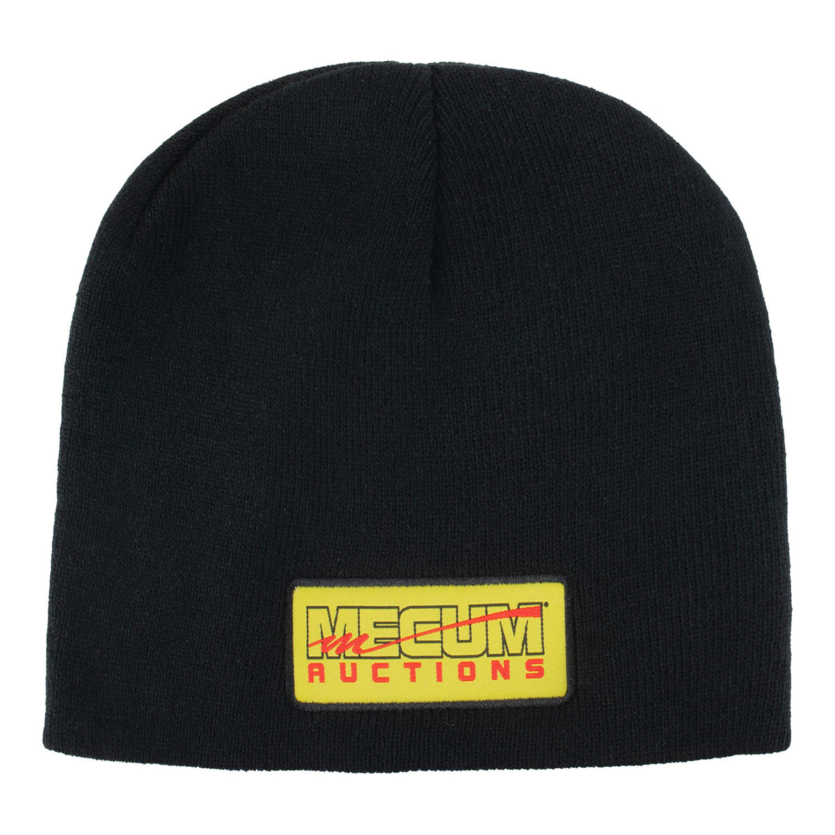 Mecum Auction Sold Black Beanie in Black - Front View