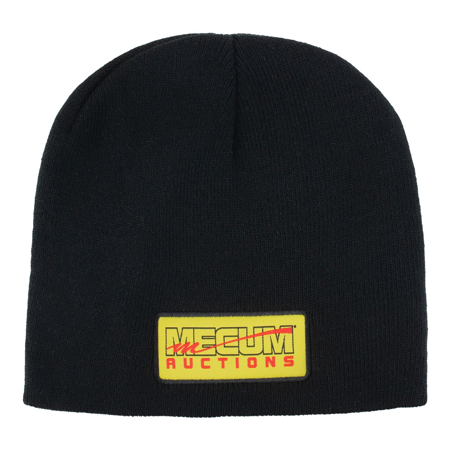 Mecum Auction Sold Black Beanie in Black - Front View