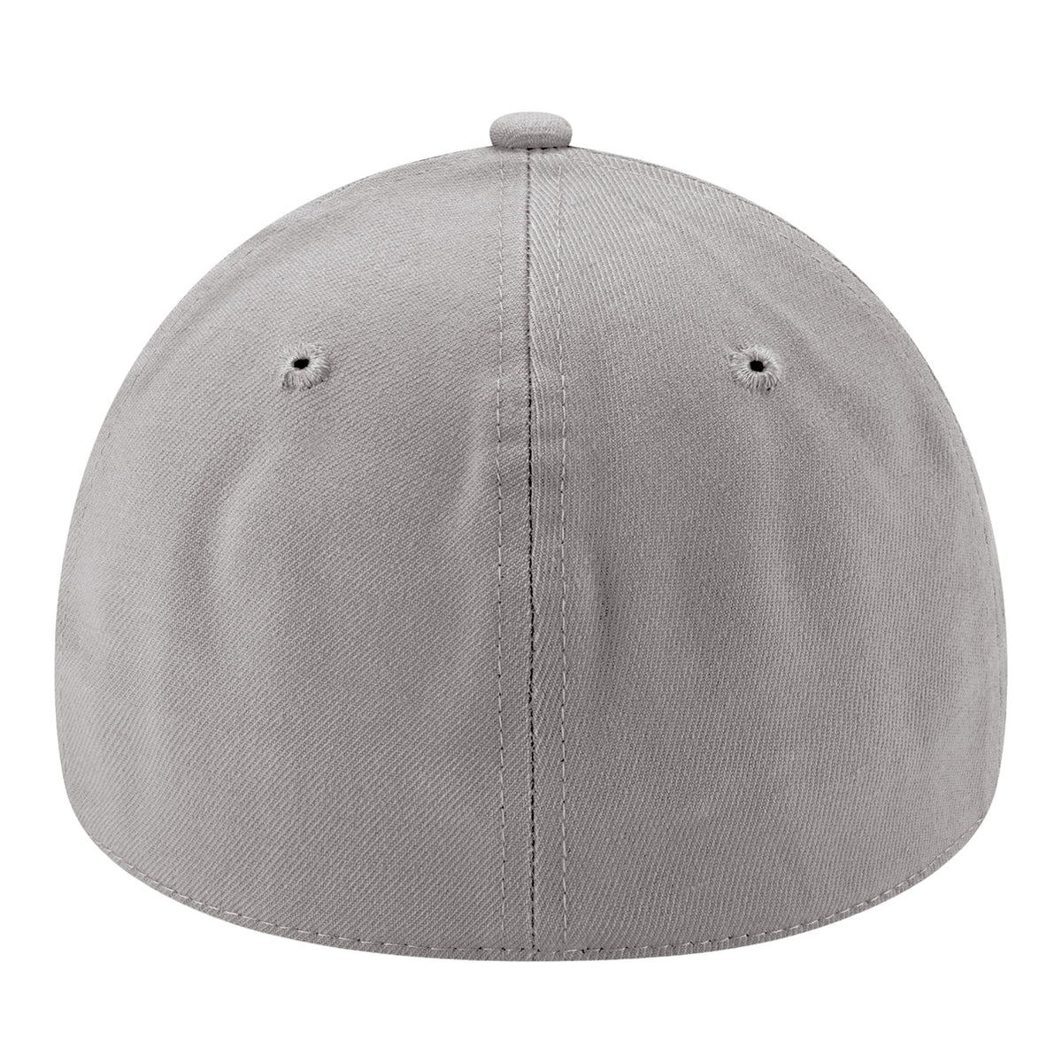 Mecum Auctions New Era 3930 Flex Hat In Grey & Black - Back View