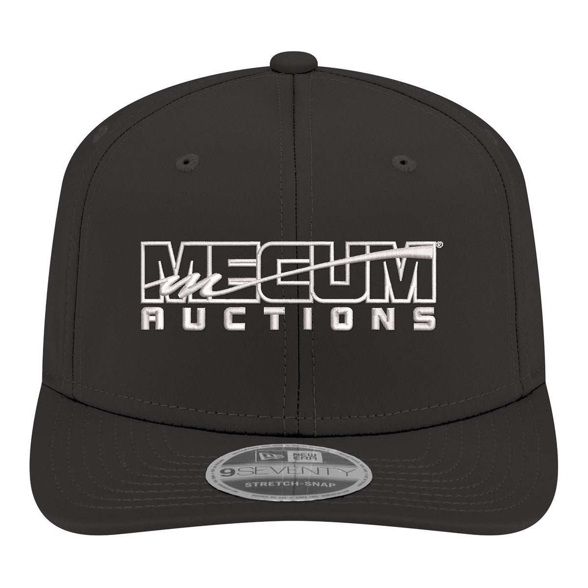 Mecum Auctions New Era 970SS Hat In Black - Front View
