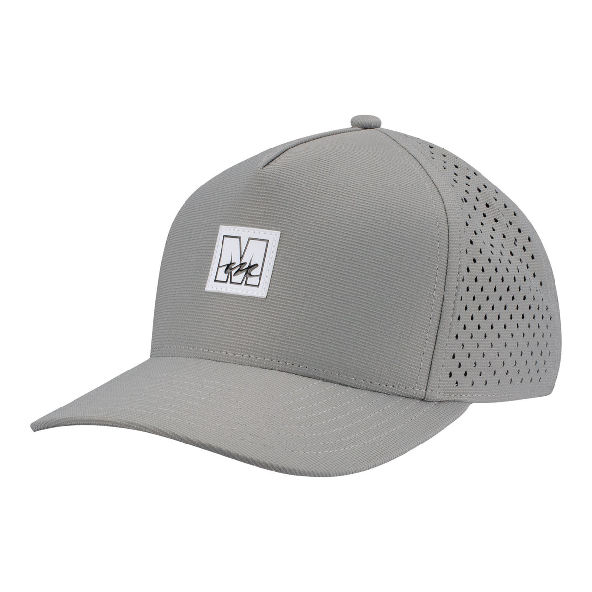 Mecum Auctions Performance Hat in Grey - Front Left View