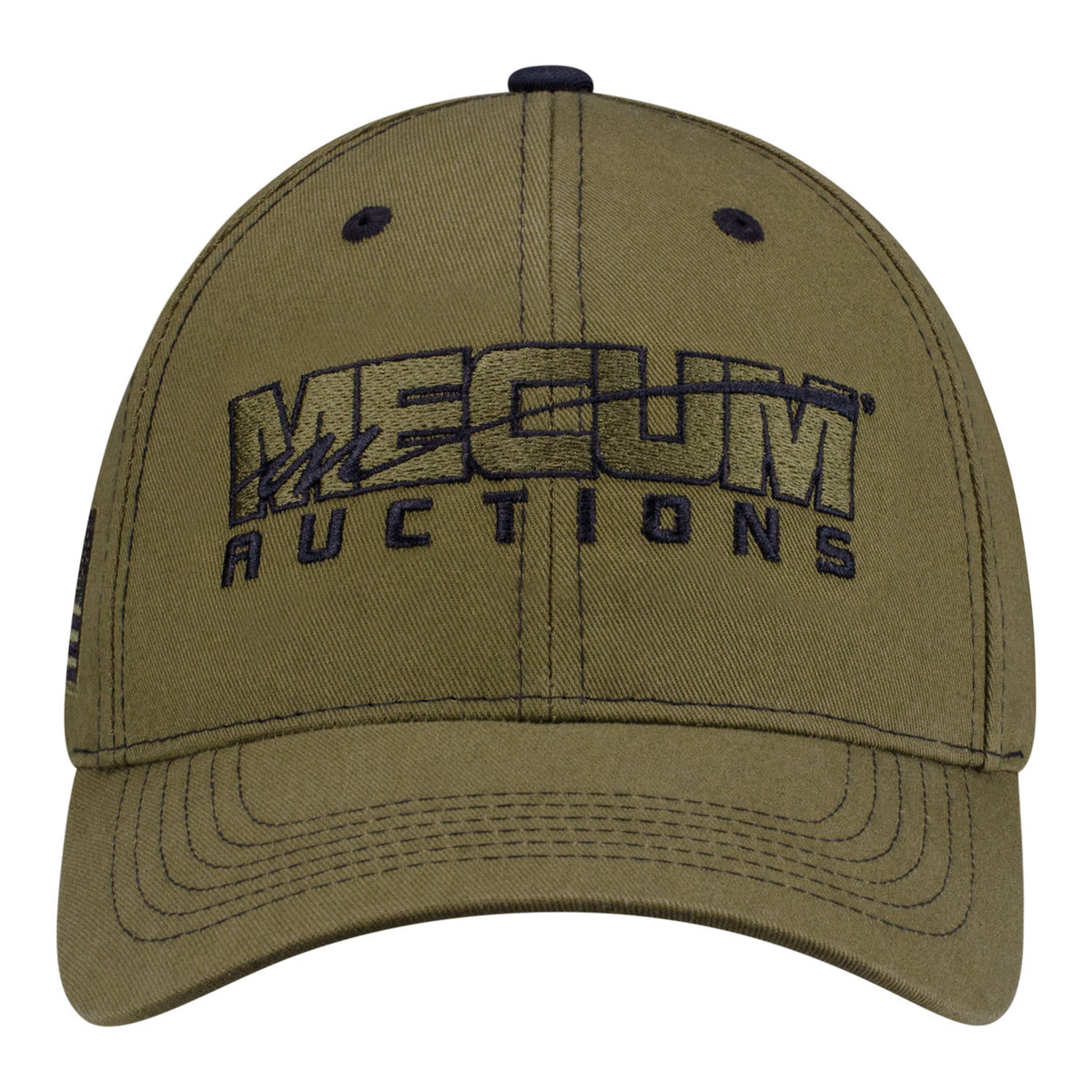 Mecum Auctions Americana Military Hat in Green - Front View