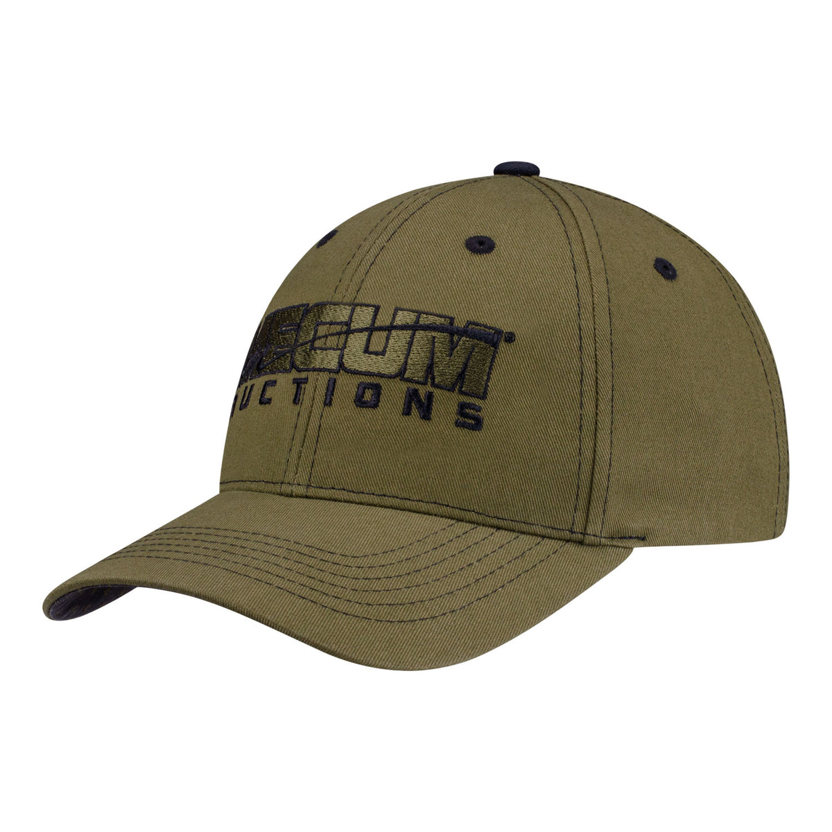 Mecum Auctions Americana Military Hat in Green - Front Left View