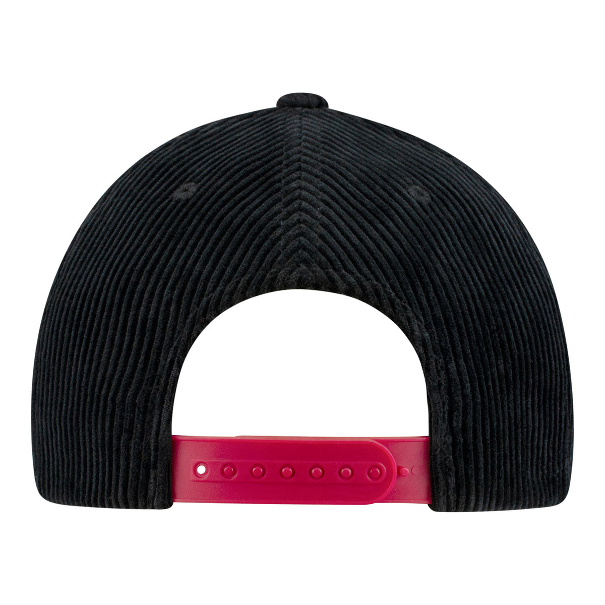 Mecum Auctions Corduroy Rope Hat in Black - Back View