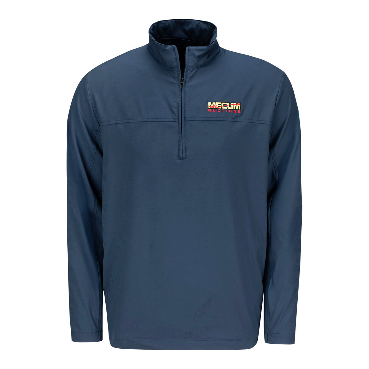Mecum Auctions TravisMathew Moon Indigo Wanderlust Quarter Zip - Front View