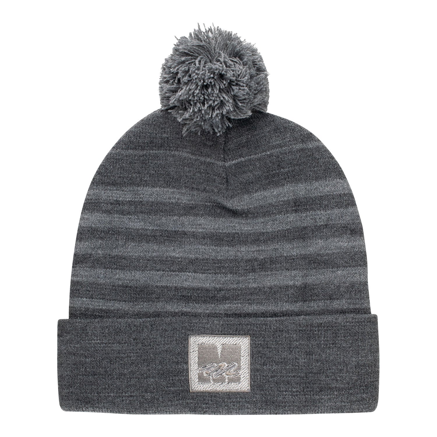Mecum Auctions Grey Tonal Beanie - Front VIew