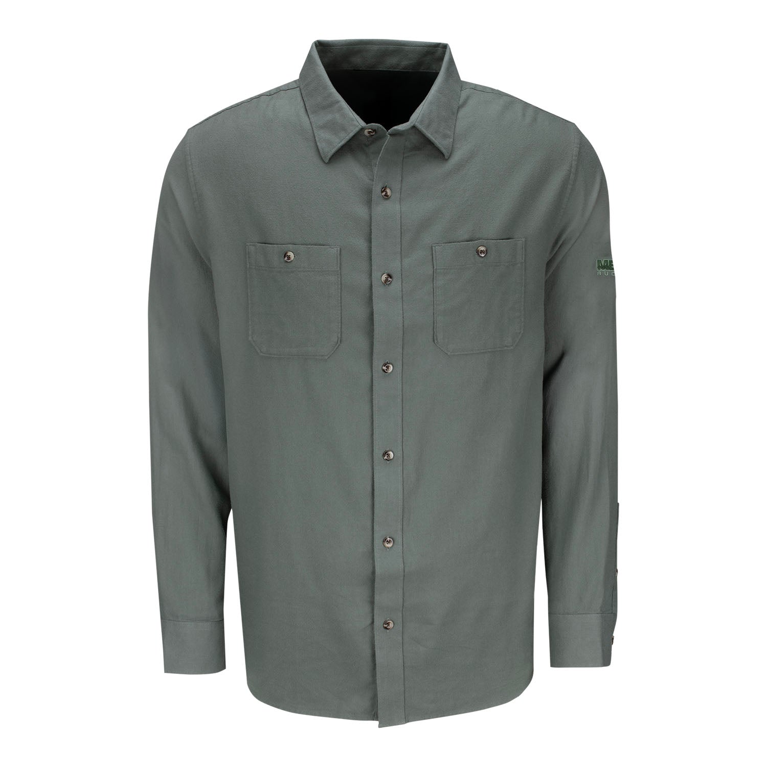Mecum Auctions TravisMathew Cloud Flannel Button Up - Front View