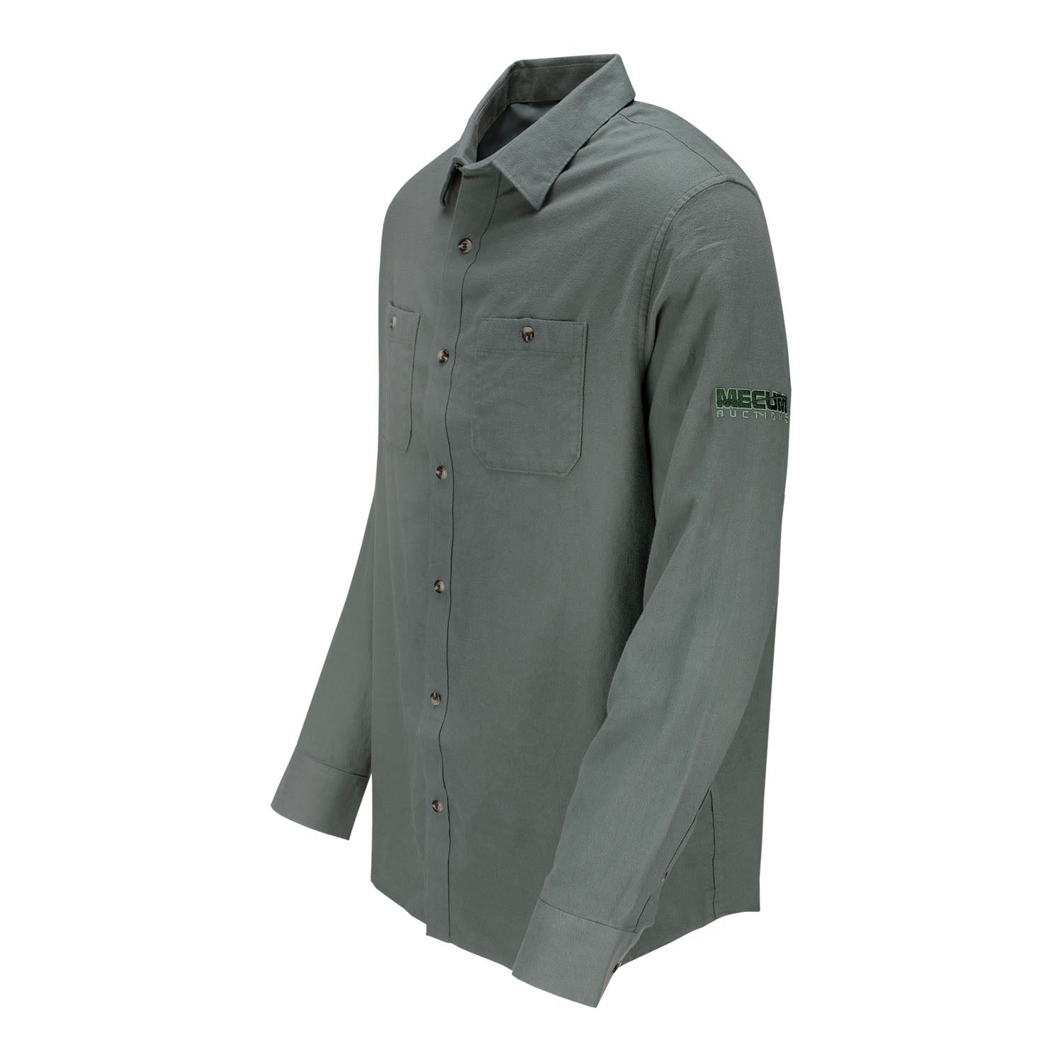 Mecum Auctions TravisMathew Cloud Flannel Button Up - Front View
