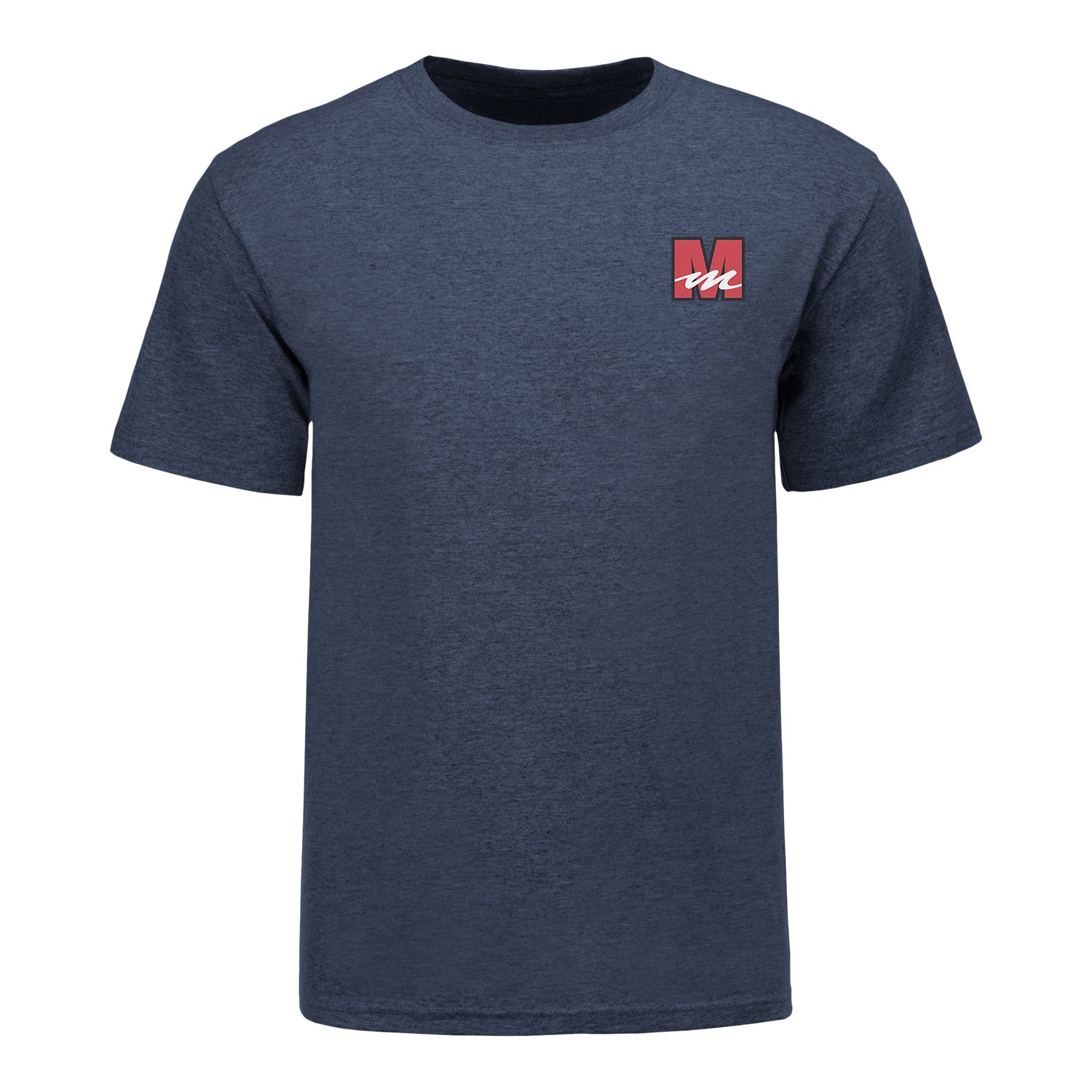 Mecum Auctions Navy Americana Truck T-Shirt - Back View