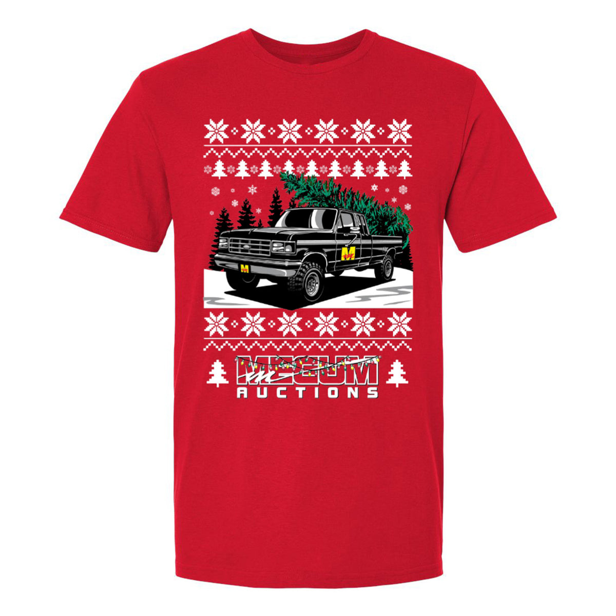 Mecum Auctions Red Christmas T-Shirt