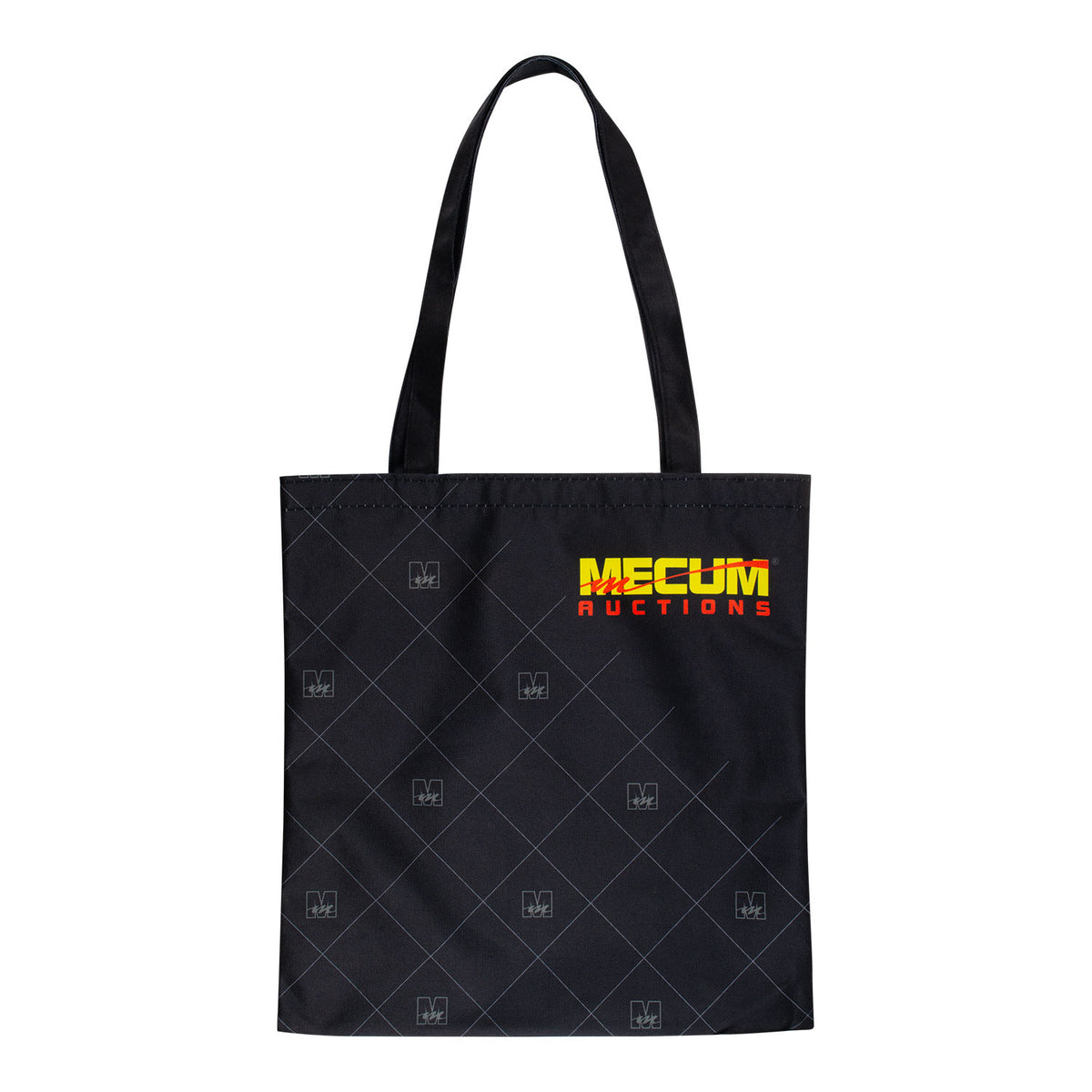 Mecum Auctions Black Essential Tote Bag in Black - Front View