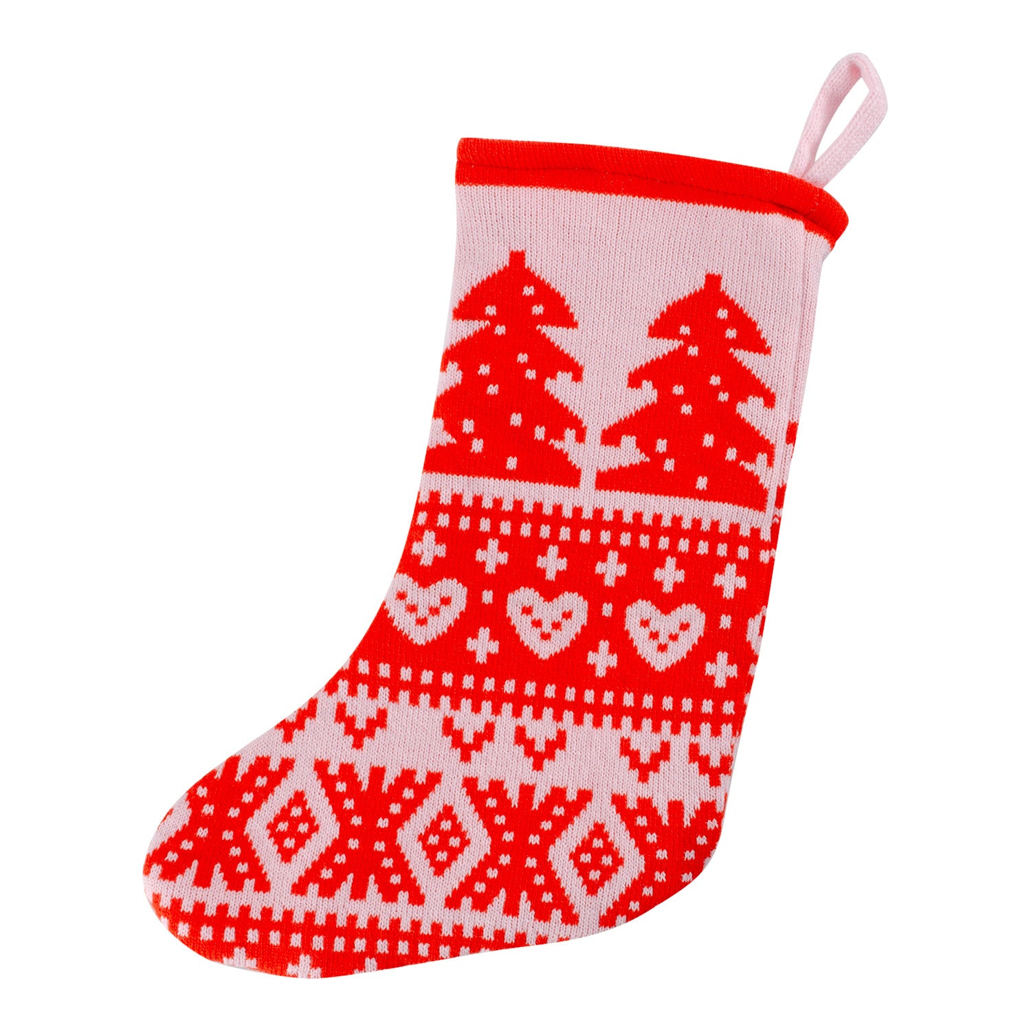 Mecum Auctions Red Holiday Stocking - Front View