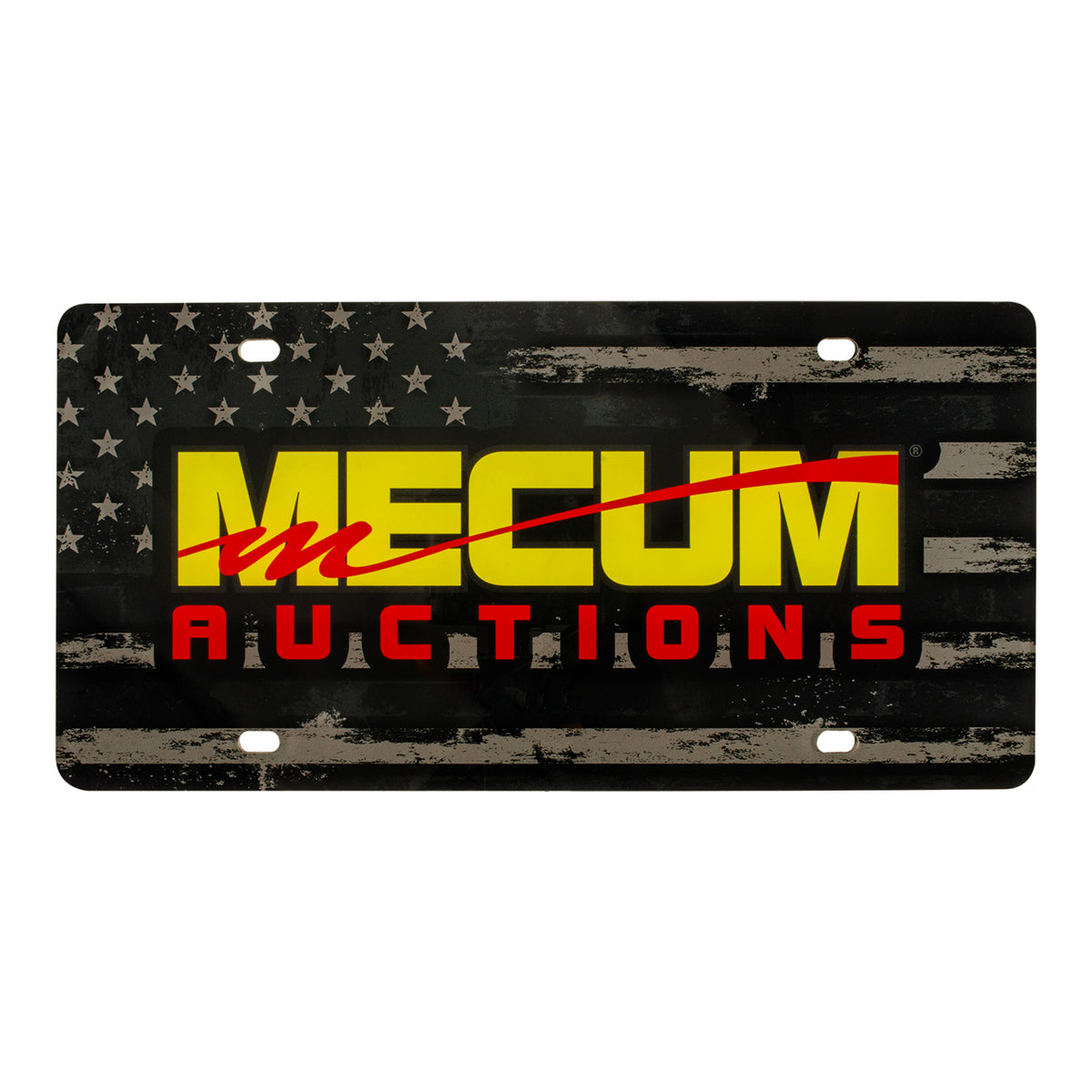 Mecum Auctions Americana License Plate - Front View