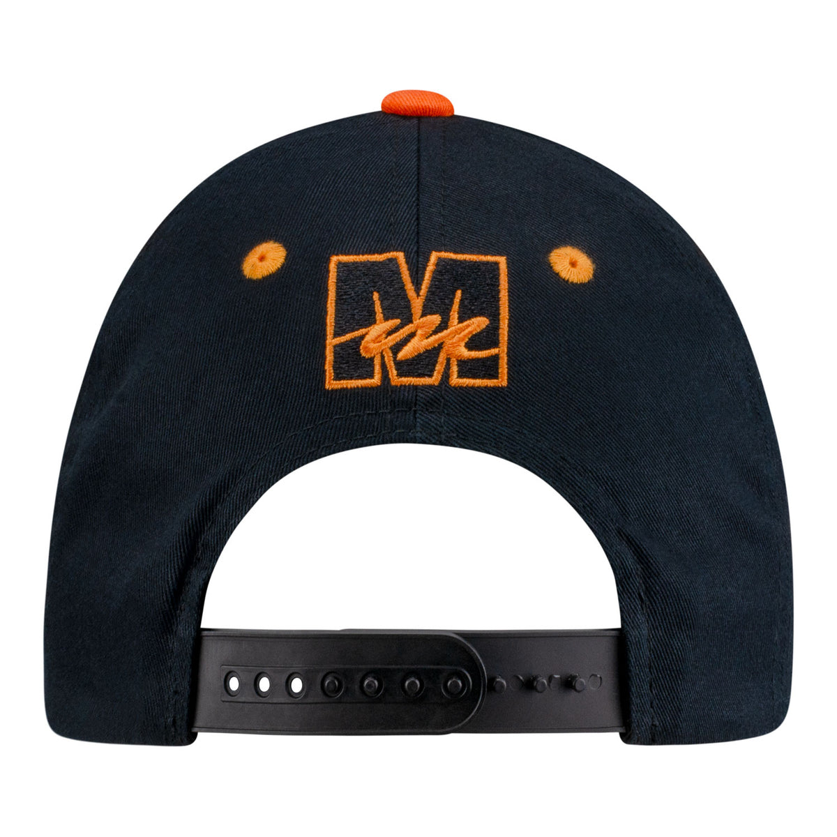 Mecum Auction Angry Camaro Youth Hat in Black - Back View