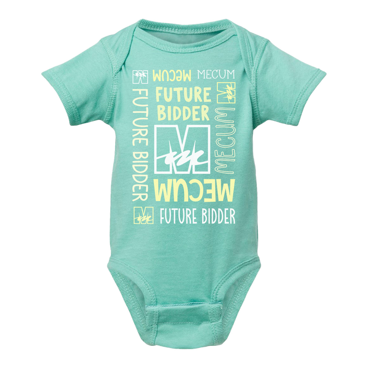 Mecum Auctions Future Bidders Boy Onesie