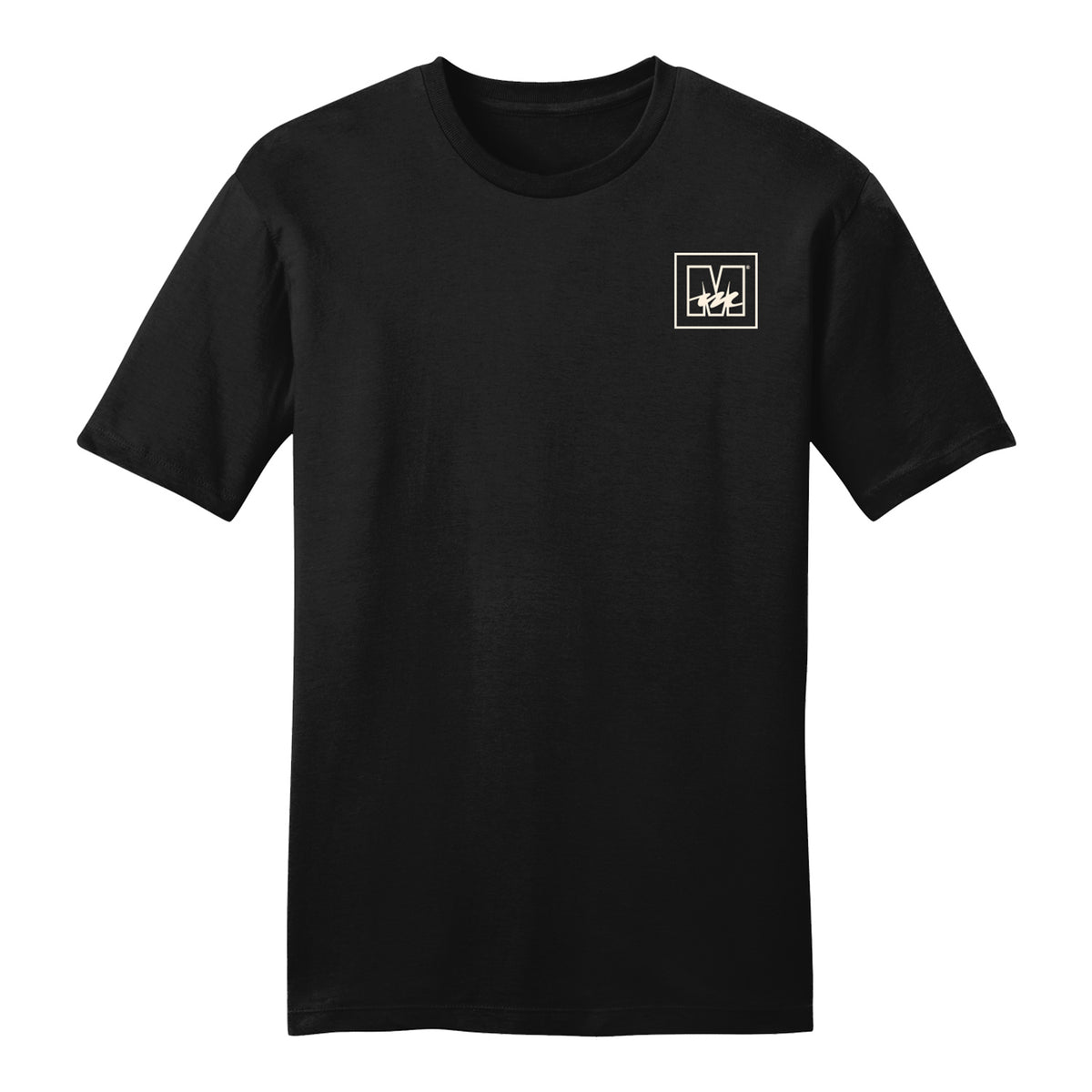MECUM Motorcycle Co Shirt in Black - Front View