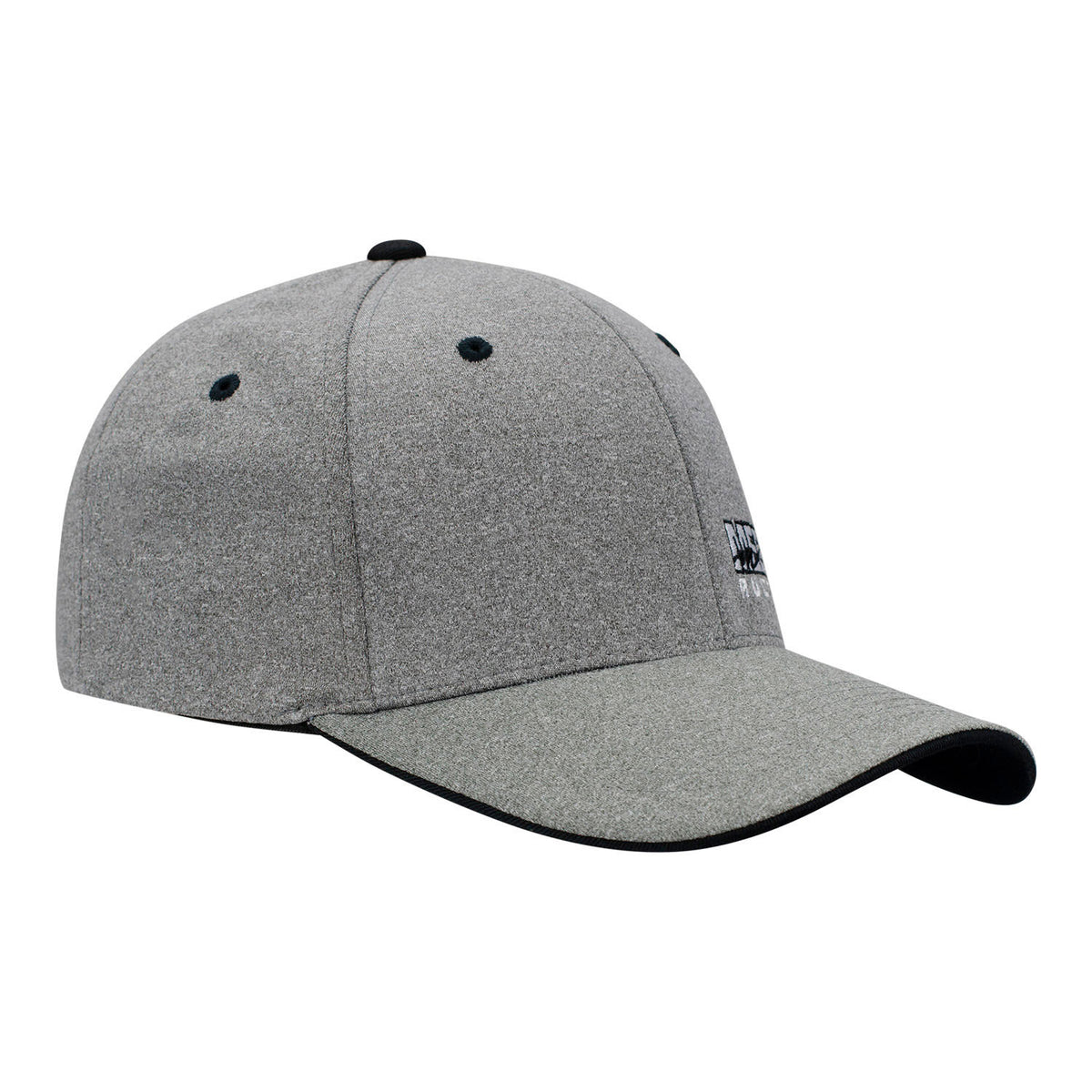 Primary Logo Heather Grey Flex - Front Right Side View