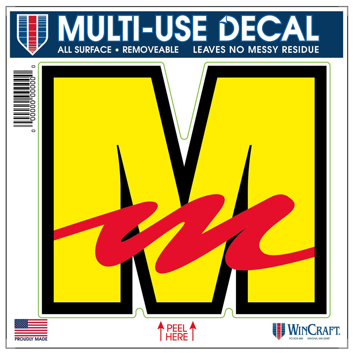 Mecum Auctions M Logo Decal - Front View