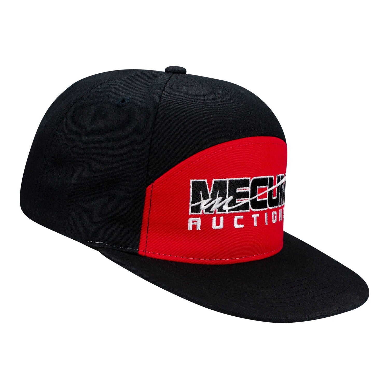 Primary Logo Red/Black Snapback - Front Left Side View