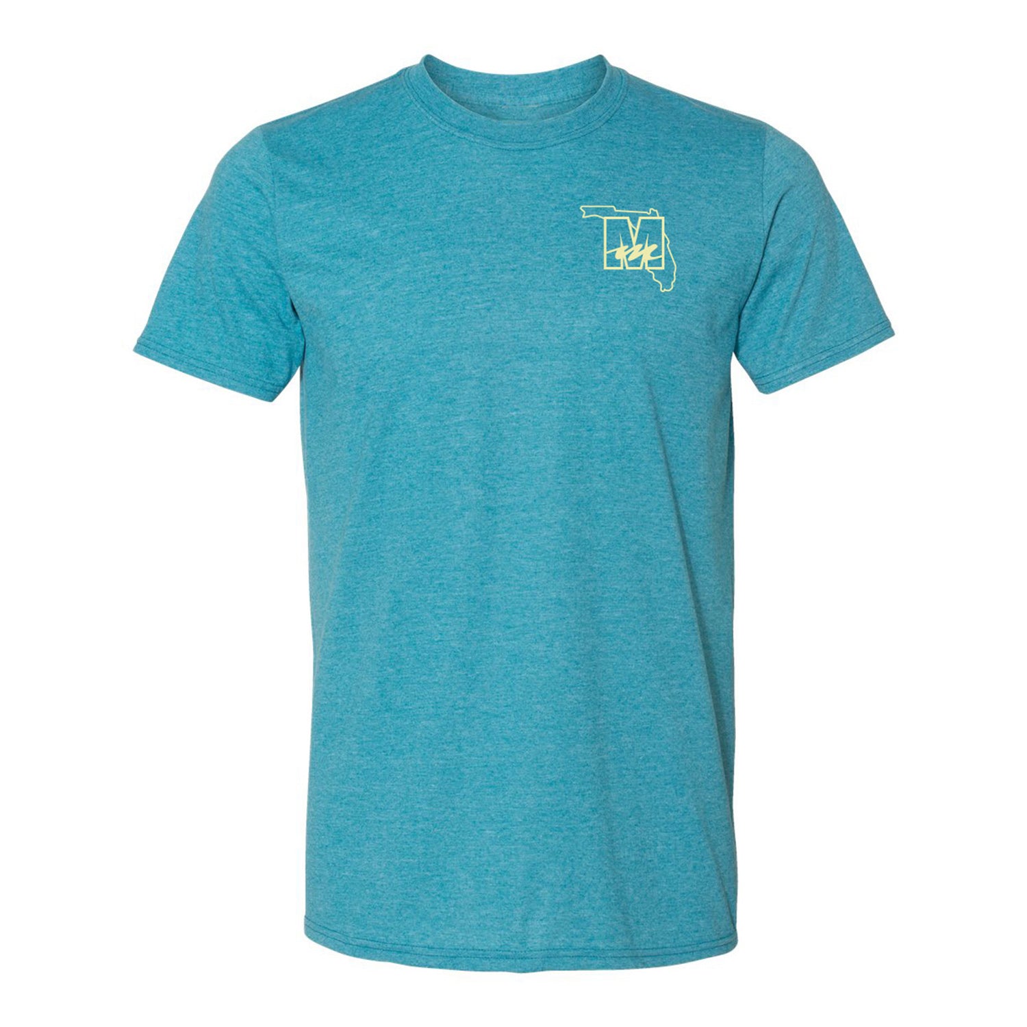 Mecum Auctions Kissimmee Retro Light Blue T-Shirt - Back View