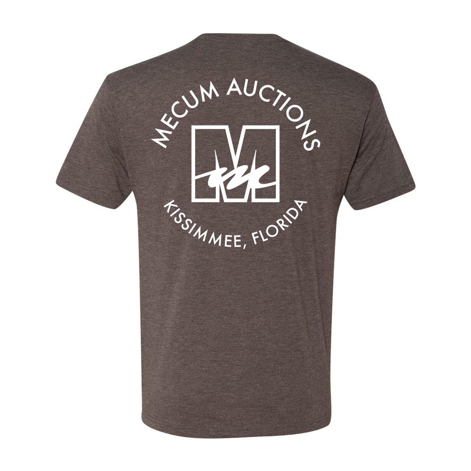 Mecum Auctions Kissimmee Macchiato T-Shirt - Back View